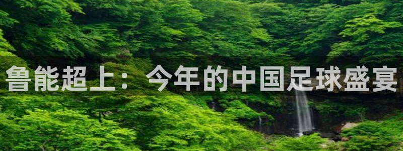 鲁能超上：今年的中国足球盛宴