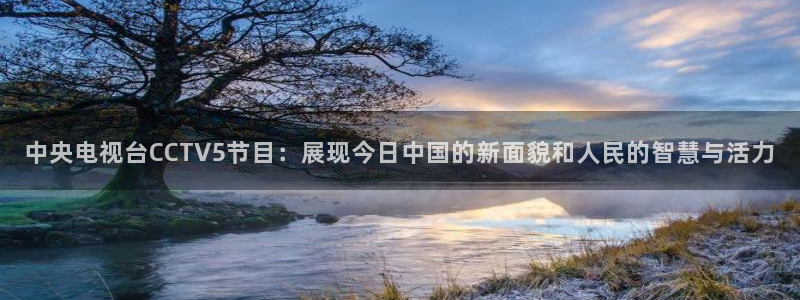 新球：中央电视台CCTV5节目：展现今日中国的新面貌和人民的智慧与活力